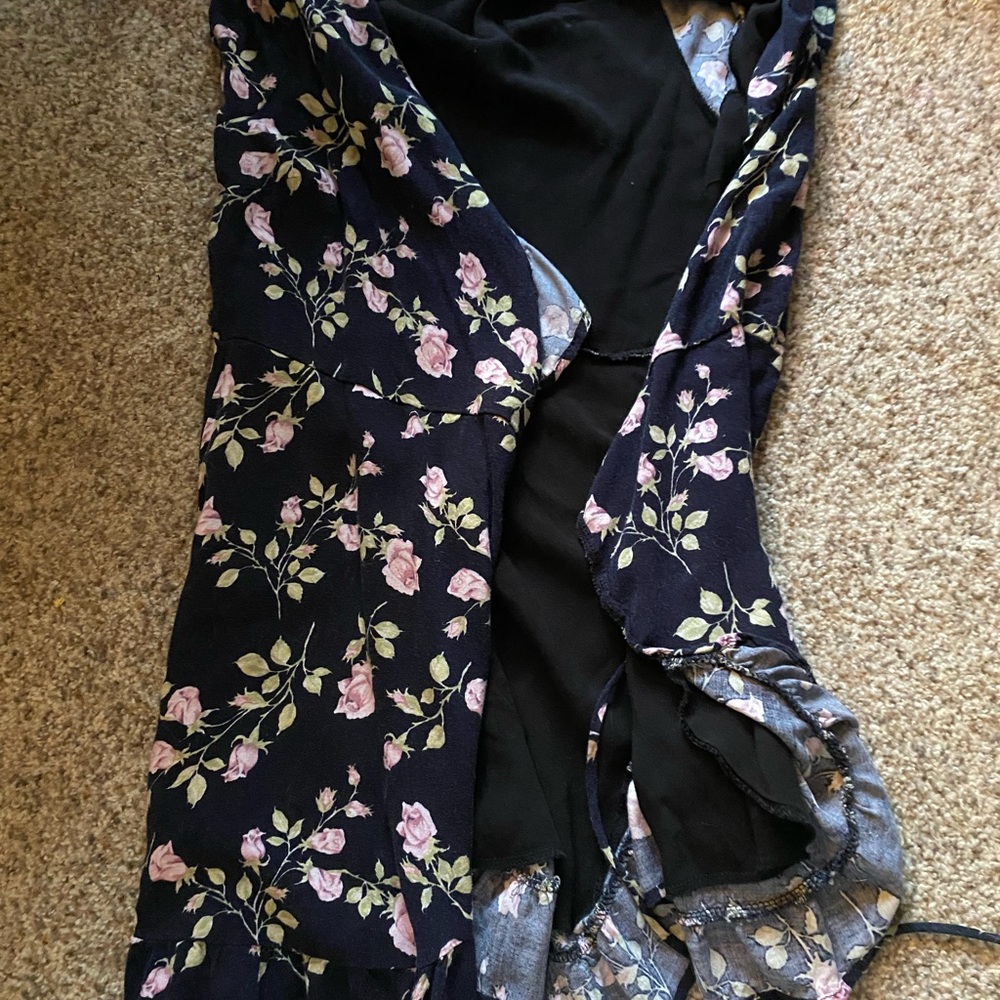 Floral Wrap cardigan